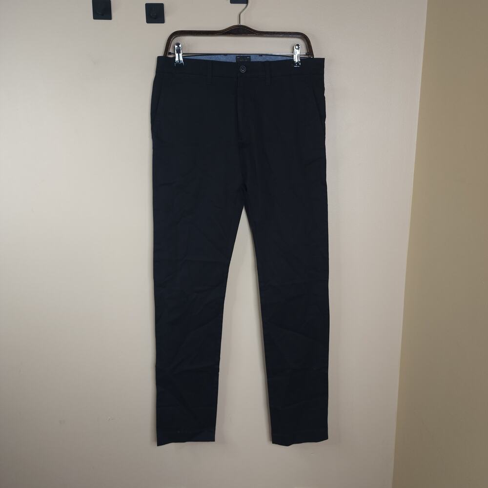 J. Crew 484 Slim-fit stretch chino pant in Black Size 31x34
